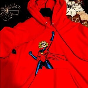 Coach x Marvel Vibrant Red Hoodie